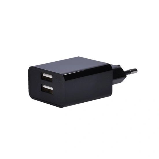 Solight USB nabíjecí adaptér DC48, 2x USB A 5V/3400mA, černý