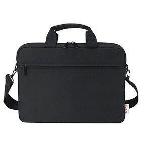 BASE XX Laptoptasche Slim Kunstfaser schwarz D31801 bis 39,6 cm (15,6 Zoll)