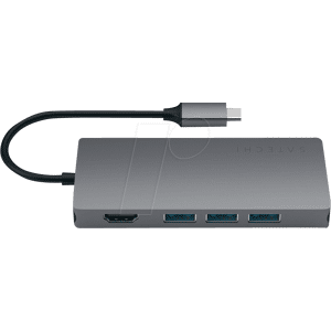 SATECHI ST-TCMA2M - USB-C Dockingstation 4K, grau