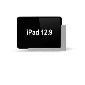 TabLines TWP025S Wandhalterung für Apple iPad Pro 12.9 (1./2. Gen.), silber