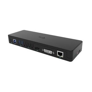i-tec USB 3.0 / USB-C Dual Display Docking Station HDMI DVI + VGA