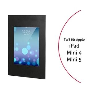 TabLines TWE014B Tablet Wandeinbau für Apple iPad Mini 4/5, schwarz