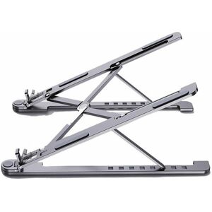 COFI 1453 cofi1453® Laptop Ständer Desktop Aluminium Notebook tragbares selbstklebender Laptopständer Laptop Stand 14 - 17,3 Zoll kompatibel mit Notebook,