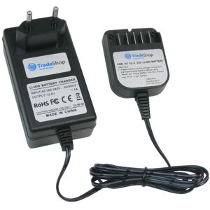 Trade-shop - 10,8V 12V Li-Ion Akku Ladegerät Ladestation ersetzt Hitachi UC10SL UC10SFL für 329369 329370 329371 329389 331065 bcl 1015 bcl 1030 bcl