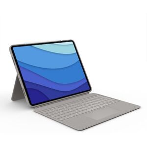 Logitech Combo Touch Tastaturcase Trackpad für iPad Pro 12,9“ (5./6. Gen) Sand