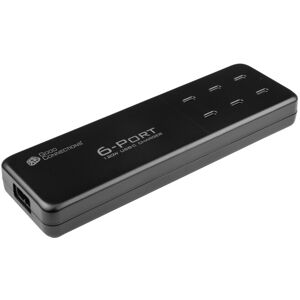 Good Connections Good Connection USB-Desktop-Schnellladestation 120W 6-Port USB-C PD schwarz