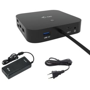 i-tec USB-C HDMI DP Docking Station mit Power Delivery 100W + 112W Univ. Char.