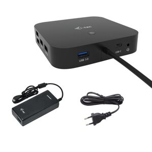 i-tec USB-C HDMI DP Docking Station mit Power Delivery 100W + 112W Univ. Char.