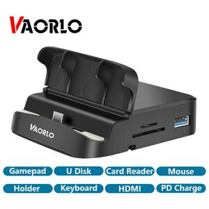 Vaorlo Usb Typ C Hub Dockingstation Für Samsung S20 S10 Dex Pad Dock Station Usb-C Zu Hdmi Usb 3.0 Sd Tf Karte Usbc Pd Adapter