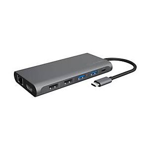 ICY BOX IB-DK4050-CPD - Dockingstation - USB-C - 2 x HDMI, DP