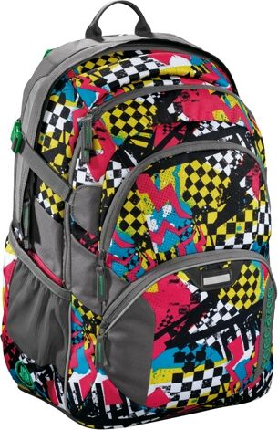 Coocazoo JobJobber 2 Schulrucksack Checkered Bolts