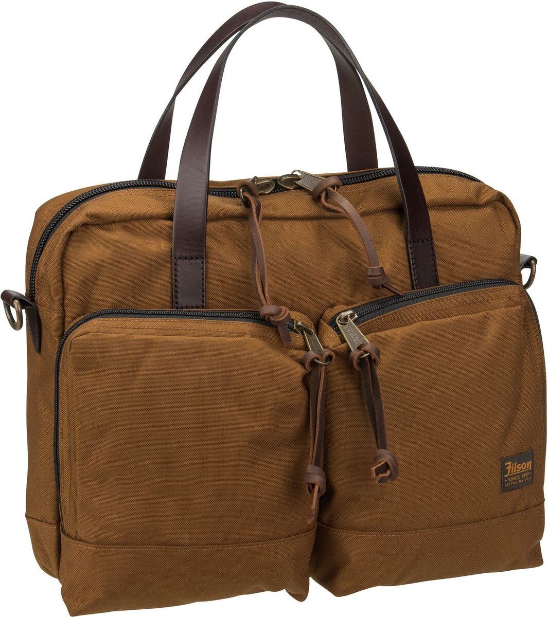 Filson Aktentasche Dryden Briefcase Whiskey (14 Liter)