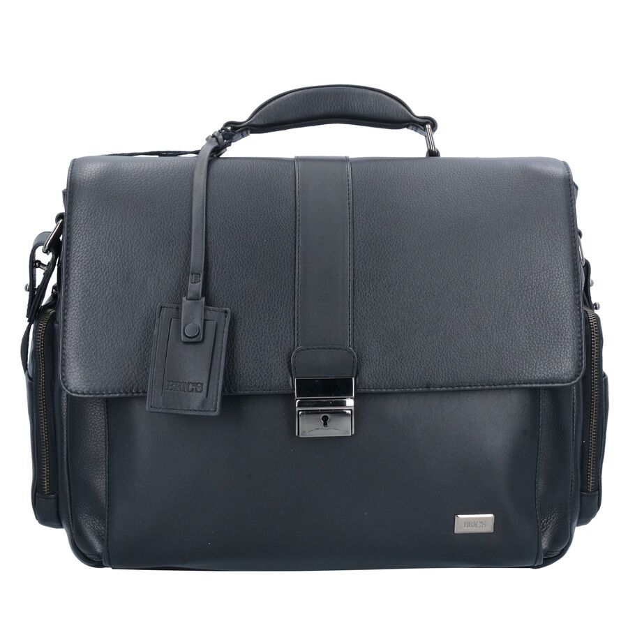 Bric's Bric's Torino Aktentasche Leder 37 cm Laptopfach