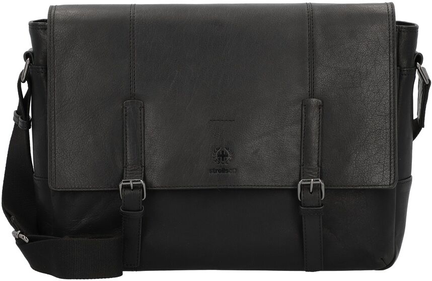 Strellson Strellson Blackwall Messenger Leder 40 cm Laptopfach