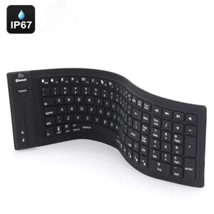 My Store JA-11 108-keys Foldable Silicone Bluetooth Keyboard