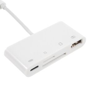 eforyou Kameratilslutningssæt 4 i 1 til iPad og iPhone SD / USB / MICRO SD