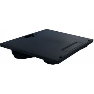 IVOL Laptop -pude plast / frotté - justerbar - sort