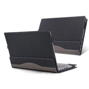 shopnbutik Laptop Leather Anti-Fall Protective Case For HP Envy X360 13-Ag Ar(Dark Gray)