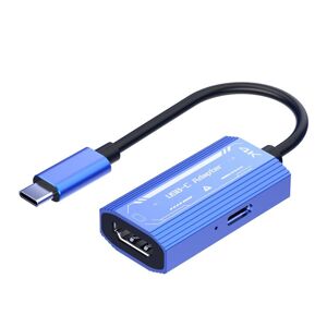 Shoppo Marte V278 4K 60Hz USB-C/Type-C to HDMI+USB-C/Type-C Video Adapter Cable