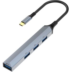 Shoppo Marte V252 4 in 1 USB-C / Type-C to USB Docking Station HUB Adapter