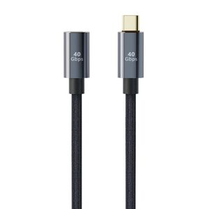 Shoppo Marte USB4.0 40Gbps Type-C Male to Female Extension Cable, Length:0.3m