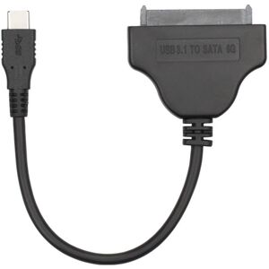 Shoppo Marte USB Type-C / USB-C to SATA 2 7+15 Easy Drive Cable, Length: 20cm