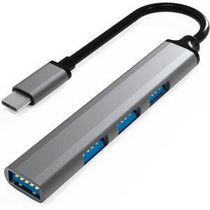 Shoppo Marte U5 Type-C Extender USB3.0 Splitter Multi-Port Expansion Dock, Number of interfaces: 4 in 1 (Type-C)