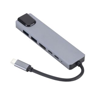 Shoppo Marte 6 in 1 USB3.1 Type-C to HDMI+RJ45 Docking Station for Nintendo Type-C Docking Station