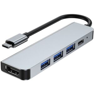 Shoppo Marte 5 in 1 USB-C / Type-C to USB Docking Station HUB Adapter