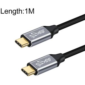 Shoppo Marte 1m 10Gbps USB-C / Type-C Male to Male Charging Data Transmission Cable