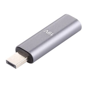 Shoppo Marte 19V Type-C / USB-C Female to PD Aluminium Alloy Adapter for Asus (Silver)