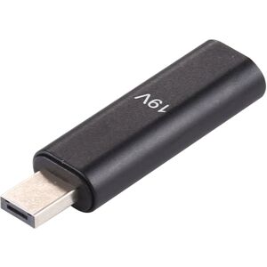 Shoppo Marte 19V Type-C / USB-C Female to PD Aluminium Alloy Adapter for Asus (Black)