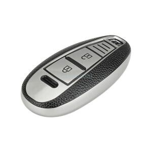 MediaTronixs 2 Button TPU Key Case Cover Fob Shell For Suzuki Swift SX4 S-Cross Vitara Ignis