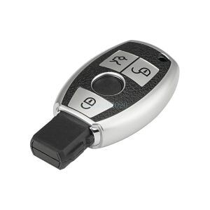 MediaTronixs For Mercedes Benz W203 W204 W205 W211 W212 3Button Key Fob Case Protective Cover