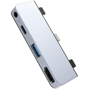 Hyper 4-I-1 Usb-C Hub Til Ipad, Sølv