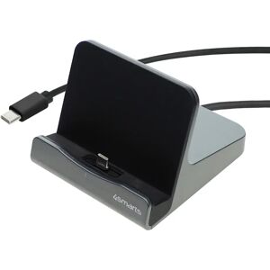 4smarts VoltDock Tablet & Mobil USB-C Opladerstation 60W - Grå