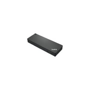 Lenovo®   ThinkPad Universal Thunderbolt 4 Dock - Dockingstation - Thunderbolt 4 - HDMI, 2 x DP - GigE - 135 Watt - Sort