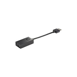 HP HDMI to VGA Display Adapter - Videoadapter - HD-15 (VGA) hun til HDMI han