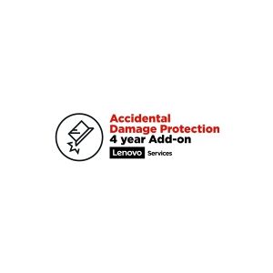 Lenovo Accidental Damage Protection - Ulykkesskadesdækning - 4 år - for ThinkPad P1  P1 (2nd Gen)  P1 Gen 4  P16 Gen 1  P17 Gen 1  P43  P51  P52  P53  P72  P73