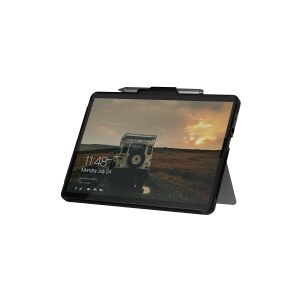Urban Armor Gear UAG Case for Microsoft Surface Go 3/Go 2/Go [10.5-inch] w/Handstrap - Scout Black - Bagsidecover til tablet - sort - for Microsoft Surface Go, Go 2