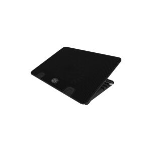 Cooler Master Notepal ERGOSTAND IV - Blæser til notebook - med 4-port USB-hub - 140 mm - sort