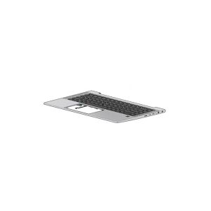 HP - Notebooks udskiftningstastatur - bagbelyst - UK - med topdække - for EliteBook 840 G8 Notebook