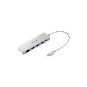 Samsung Multiport Adapter EE-P5400 - Dockingstation - USB-C - 1GbE - for Galaxy Book Pro, Book Pro 360