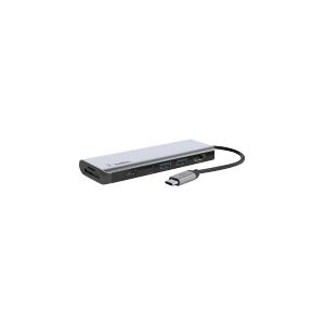 Belkin Components Belkin CONNECT USB-C 7-in-1 Multiport Adapter - Dockingstation - USB-C - HDMI