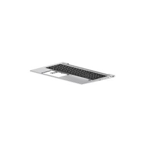 HP - Notebooks udskiftningstastatur - med pegepind, ClickPad - bagbelyst - fransk - med topdække - for EliteBook 850 G8 Notebook