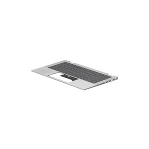HP Privacy - Notebooks udskiftningstastatur - bagbelyst - tysk - med topdække - for EliteBook x360 1040 G7 (without WWAN)
