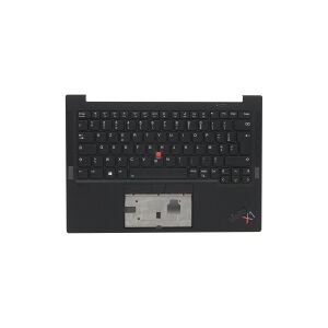 Lenovo Sunrex - Notebooks udskiftningstastatur - med Trackpoint - bagbelyst - fransk - med topdække - for ThinkPad X1 Carbon Gen 9 20XW, 20XX