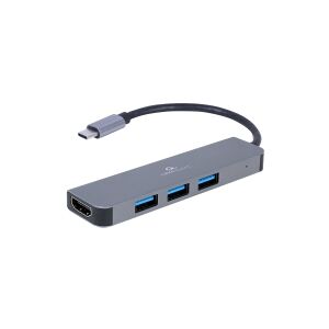 Gembird Cablexpert A-CM-COMBO2-01 - Dockingstation - USB-C 3.2 - HDMI
