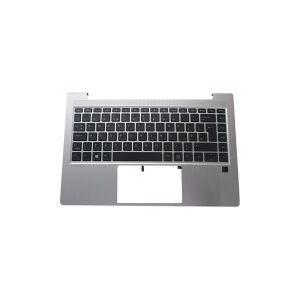 HP - Notebooks udskiftningstastatur - bagbelyst - norsk - med topdække - for ProBook 640 G8, 650 G8