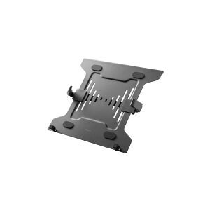 DELTACO Office ARM-0540 - Komponenter til montering (holder) - for notebook - plastik, stål - mat sort - skærmstørrelse: 10-15.6 - skrivebordsstander, armmonterbar
